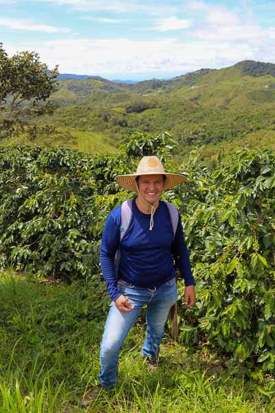 Edwin, cultivateur de café à San Carlos